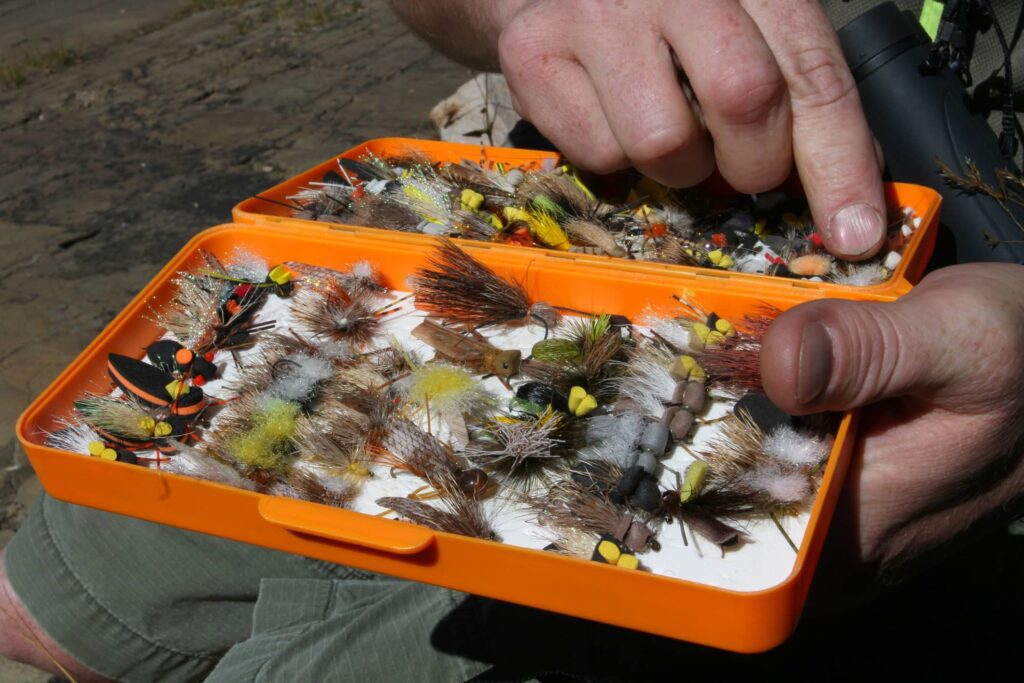 fly fishing tackle box