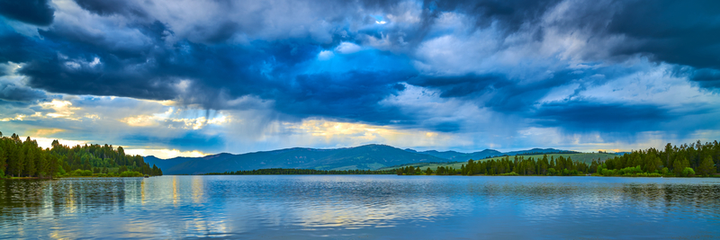 fly fishing lakes - lake hebgen montana